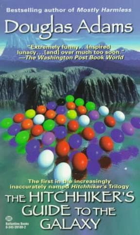 The Hitchhiker's Guide to the Galaxy cover