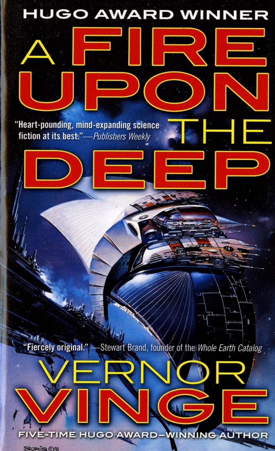 A Fire Upon the Deep cover